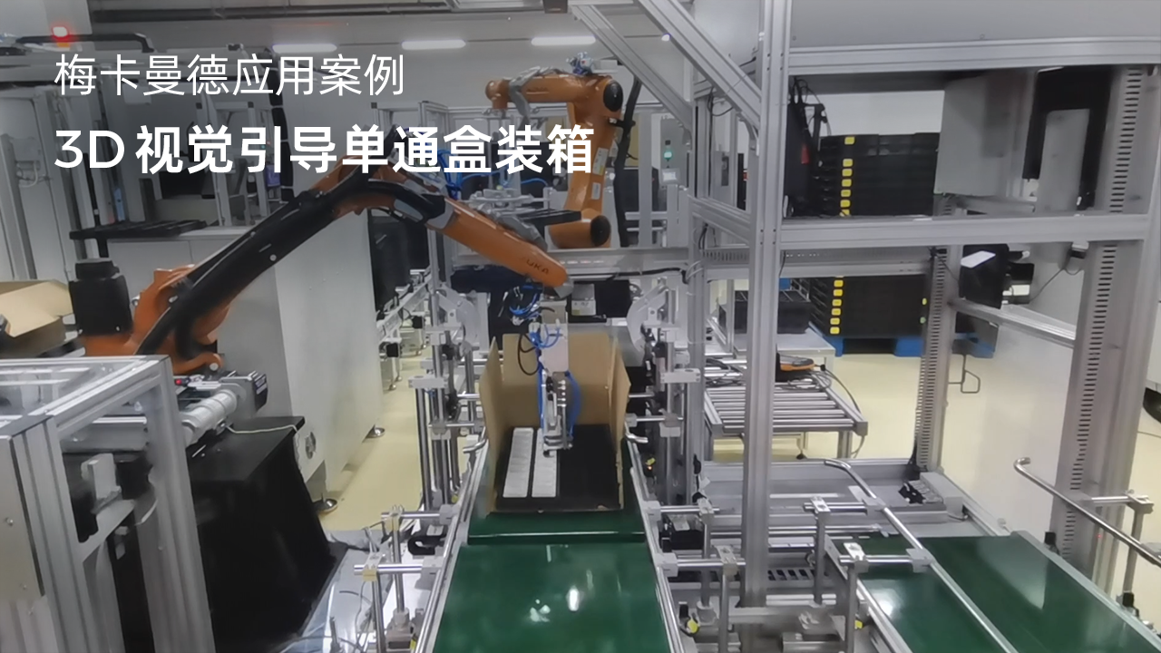 3D視覺引導單通盒裝箱