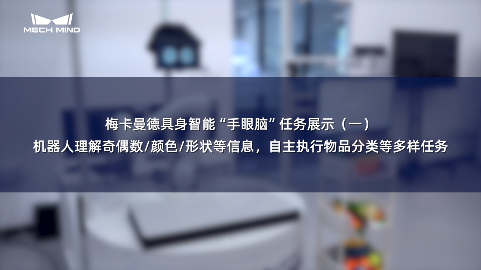 梅卡曼德具身智能“眼腦手”任務(wù)展示(一)