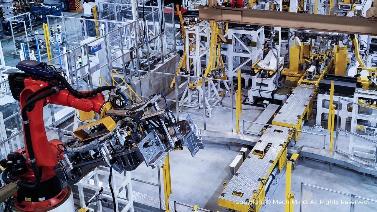 AI視覺引導側圍/頂蓋抓取 | 某大型汽車主機廠