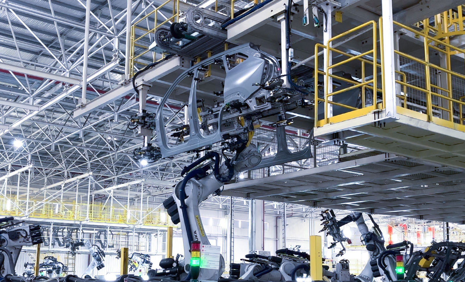 AI視覺(jué)引導(dǎo)側(cè)圍/頂蓋等車(chē)身件上料 | 某大型汽車(chē)主機(jī)廠