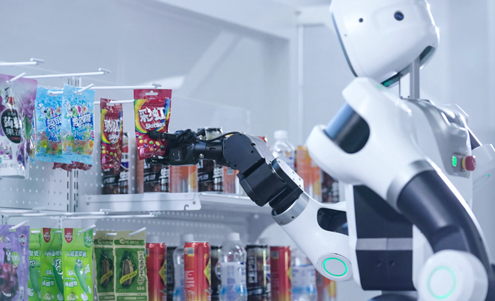 真實貨品泛化操作，“無人化”自主作業，梅卡曼德人形機器人自主取貨方案全新發布