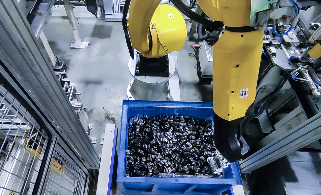 AI視覺引導(dǎo)內(nèi)星輪抓取上料 | 某大型汽車零部件廠