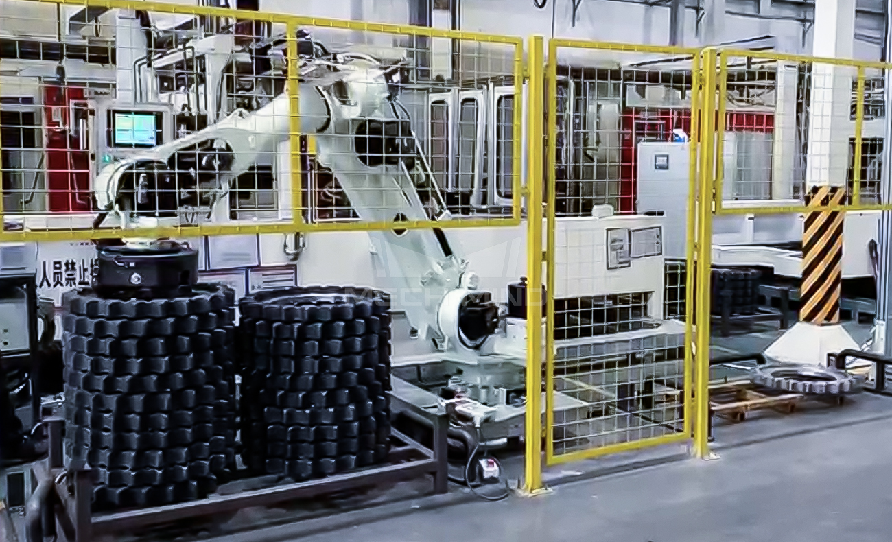 AI視覺引導驅動輪抓取上料 | 某工程機械巨頭